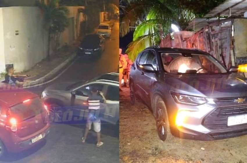 Carro roubado em Ipitanga é recuperado pela PM horas depois no Jambeiro