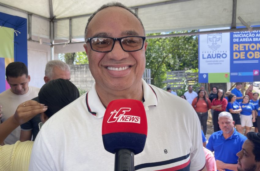Vereador César destaca importância do CIE de Areia Branca e elogia retomada da obra: “Política pública é transformar a vida das pessoas”