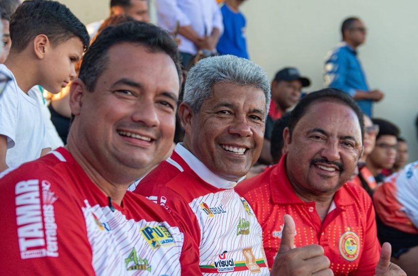 Governador autoriza reforma do Estádio Adauto Moraes e assiste classificação do Juazeirense para a próxima fase da Série D