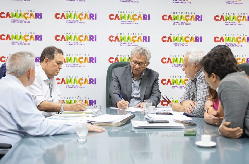 Caetano articula parcerias com o Senai Cimatec para transformar Camaçari em polo tecnológico