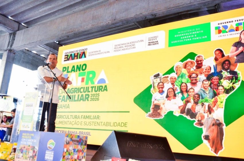 Vice-governador exalta investimento recorde de R$ 4,3 bilhões do Plano Safra na Bahia
