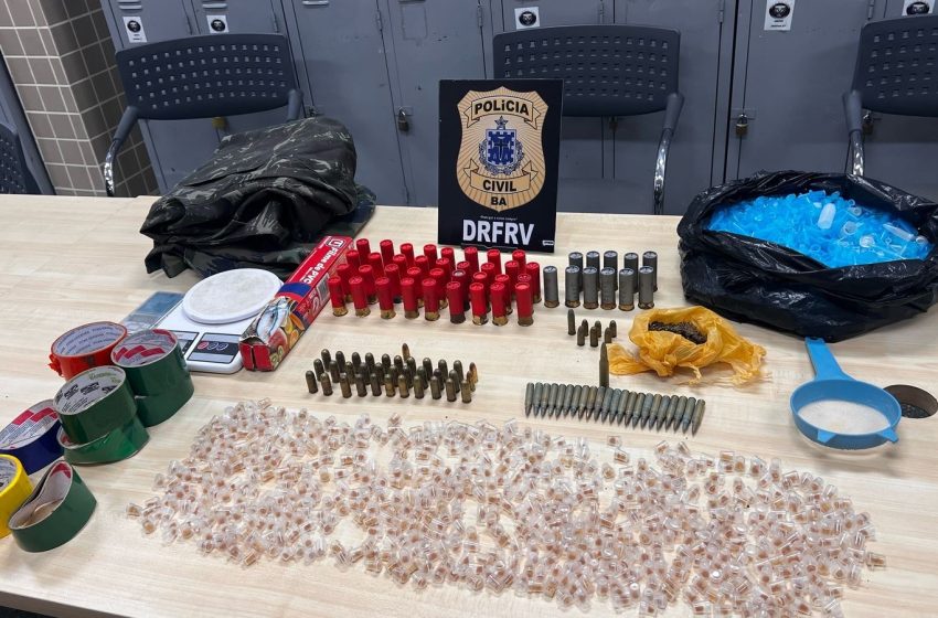 Polícia apreende drogas e munições de fuzil em operação no Quingoma