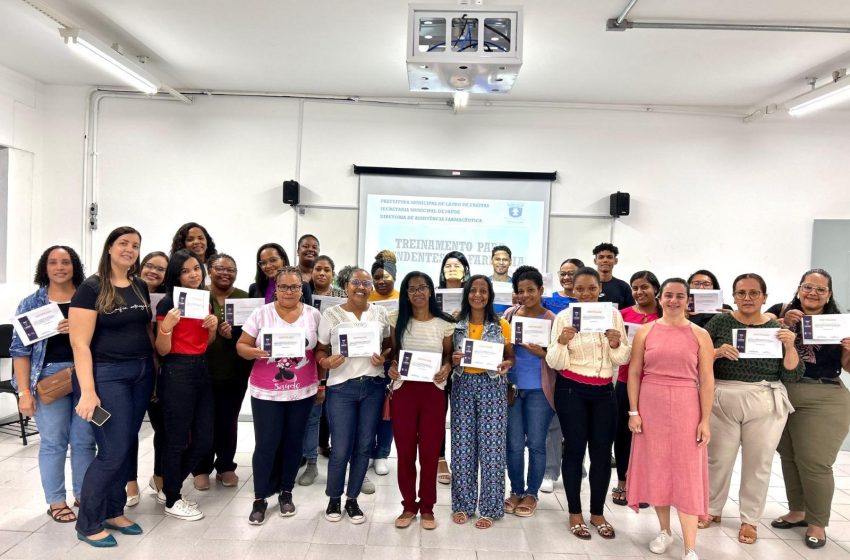 Prefeitura qualifica profissionais da assistência farmacêutica