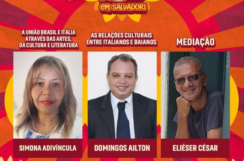 Festa Literária destaca a importância da presença italiana no desenvolvimento de Jequié