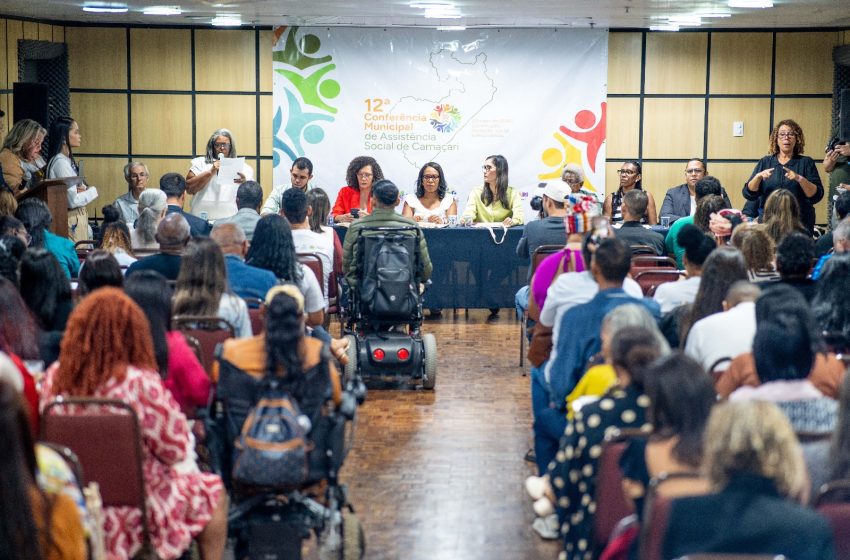 12ª Conferência Municipal de Assistência Social reúne agentes da rede SUAS de Camaçari