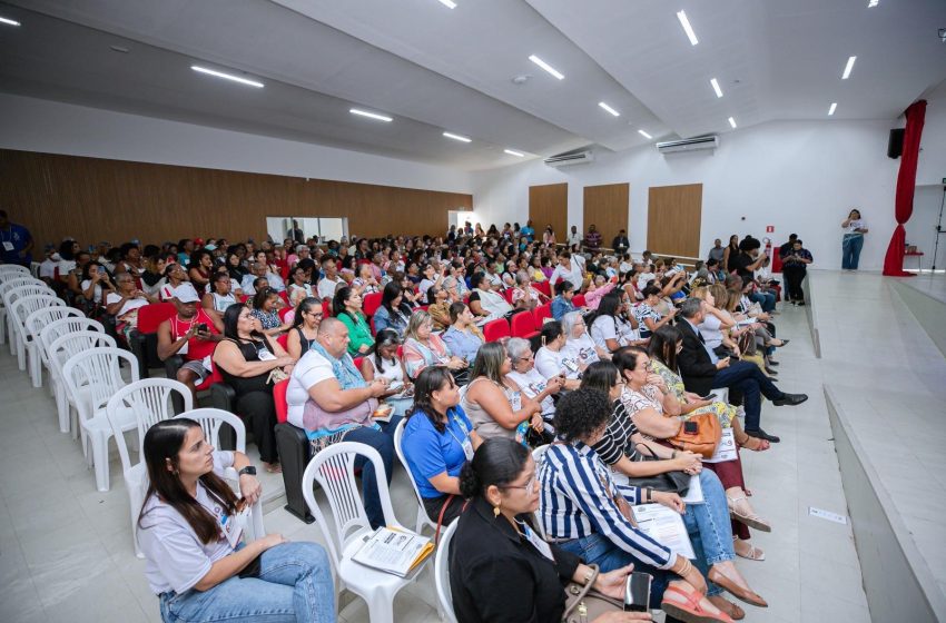 Público da 6ª Conferência Municipal dos Direitos da Pessoa Idosa lota auditório do CEEPTIC