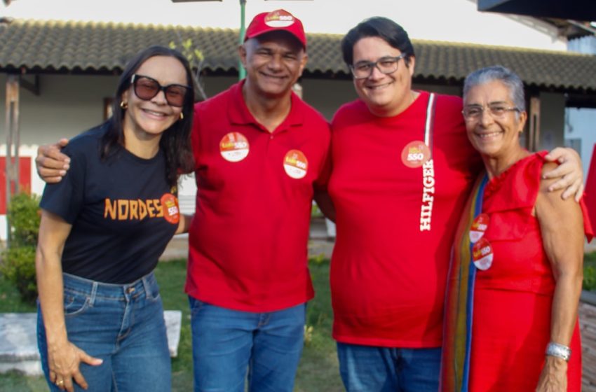 Deputada Ivoneide Caetano, vereador Tagner e Dra. Honorina Antunes reafirmam apoio a Lula Maciel no segundo turno do PED