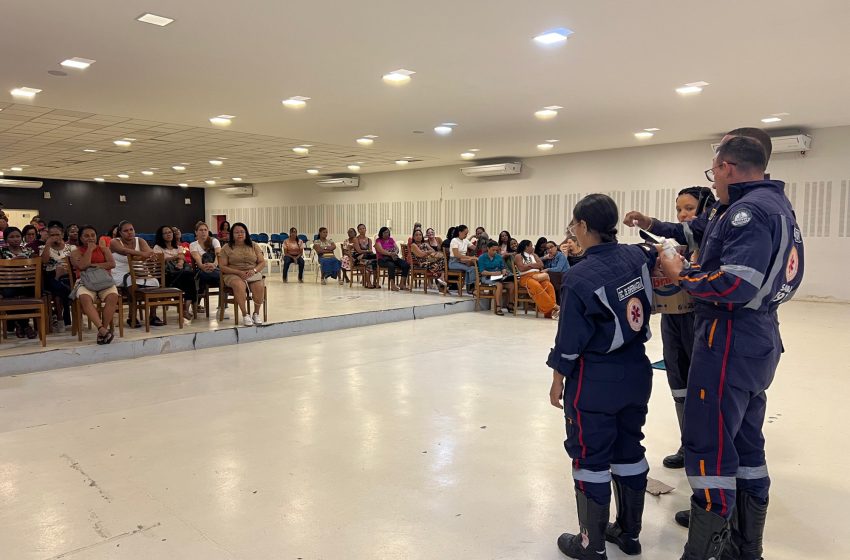 Secretaria Municipal da Educação de São Francisco do Conde realiza Formação de Profissionais da Educação em Primeiros Socorros, pautada pela Lei Lucas