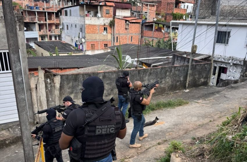 Polícia Civil realiza operação contra grupo criminoso em Vila Canária