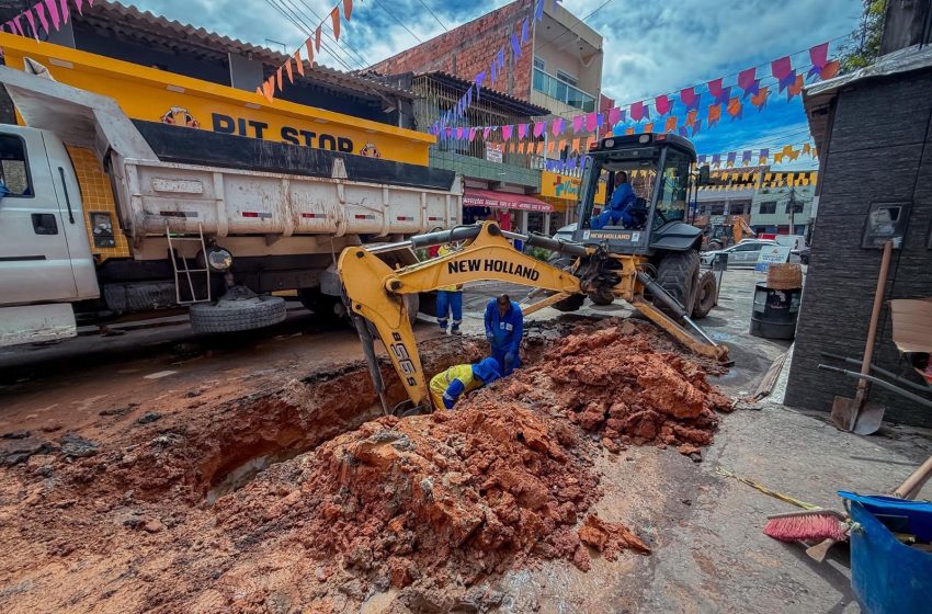 Obras de drenagem acontecem de forma preventiva em Itinga