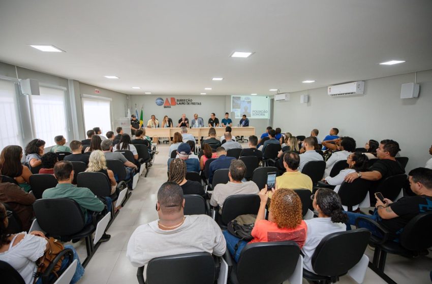 Prefeitura discute soluções para poluição sonora em debate com sociedade e empresários
