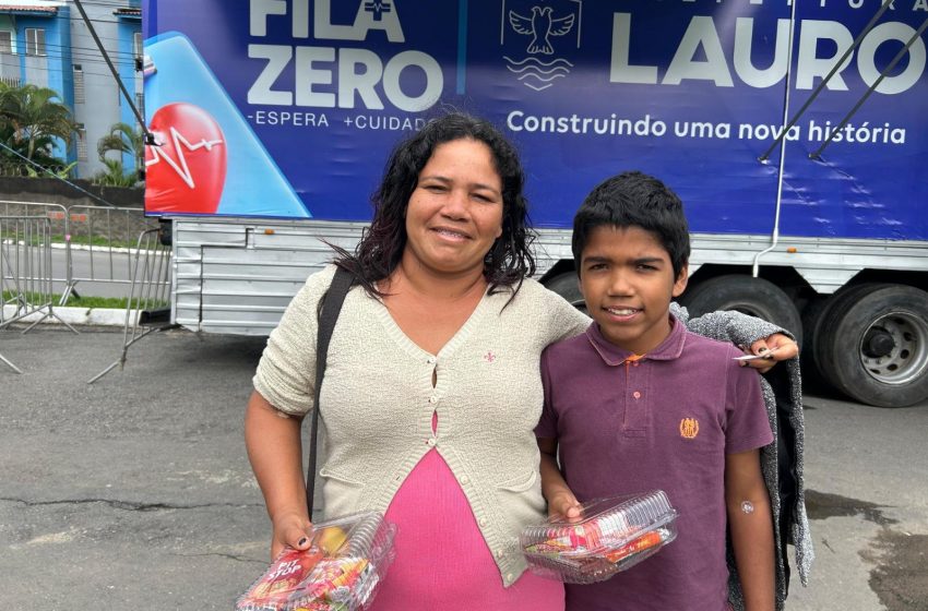 Moradores aprovam edição do Programa Lauro Fila Zero