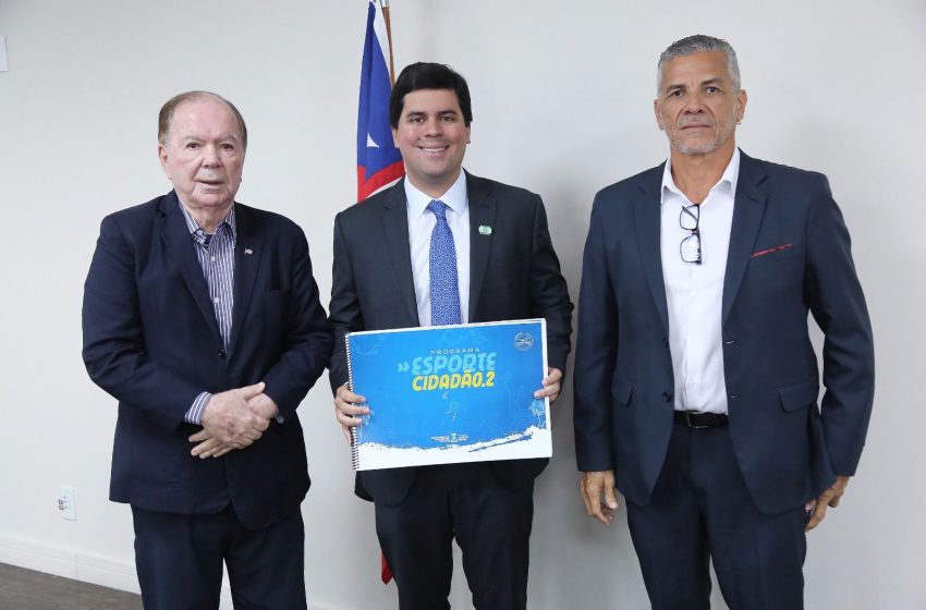 João Leão articula investimentos federais para esporte e cultura em Lauro de Freitas