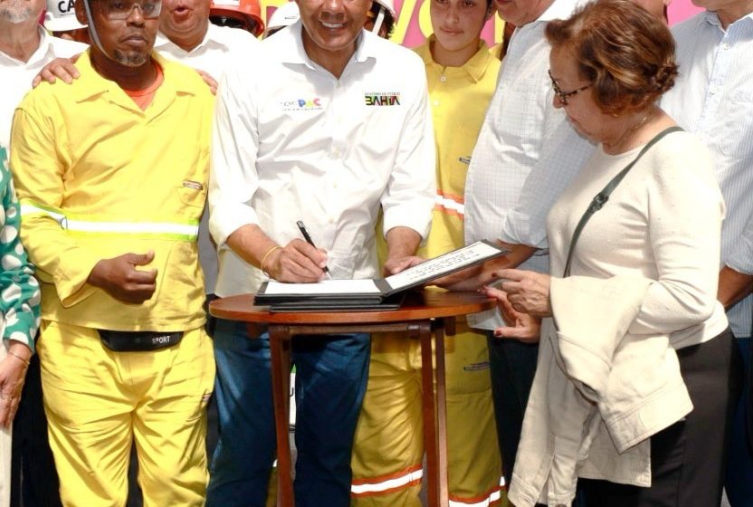Obras do VLT avançam e Governo do Estado autoriza novas etapas para transformar mobilidade em Salvador
