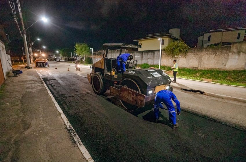 Obra na Rua Gerino de Souza Filho segue em ritmo acelerado