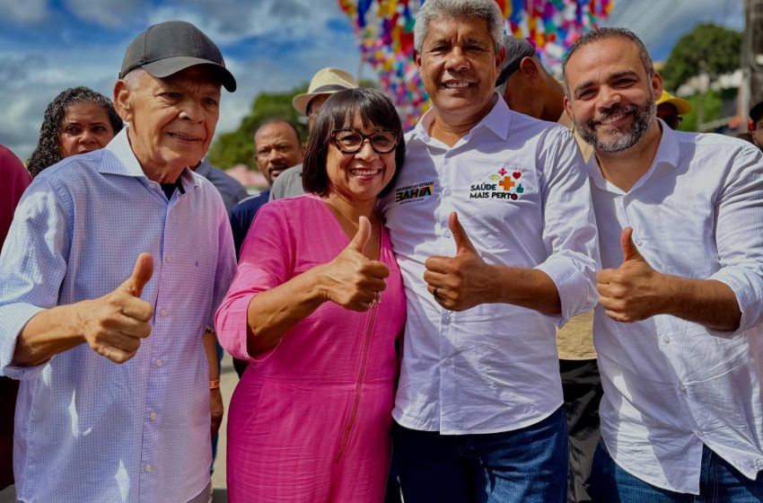 Rosalvo celebra início de obras históricas em Valença ao lado de Jerônimo Rodrigues