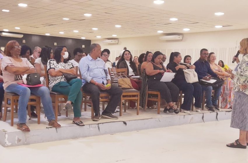 São Francisco do Conde discute futuro da educação em workshop sobre Plano Municipal 2026–2036