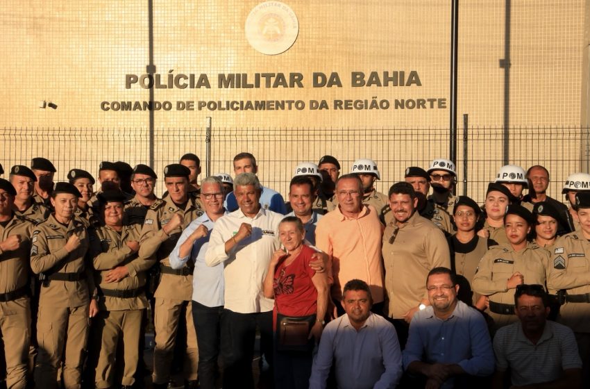 Juazeiro recebe reforço na segurança pública com entrega de nova sede do CPR-Norte e viaturas