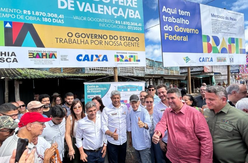 Governador autoriza reconstrução do Mercado do Peixe de Valença