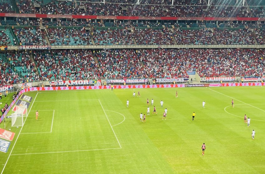 Bahía vence o Fortaleza na Fonte Nova e avança para a semifinal do Nordestão. Tricolor enfrentará o Ceará
