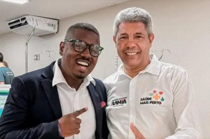 “Pode contar comigo, governador”: Pancadinha sela aliança com Jerônimo e se distancia de Neto