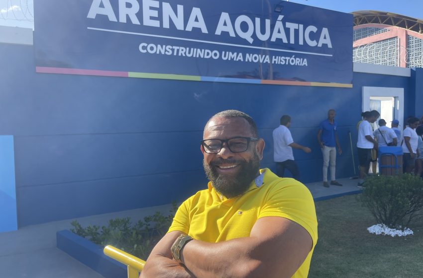 “Débora tem carinho pelas pessoas e pelo que é público”, diz Juca na entrega da Arena Aquática de Itinga