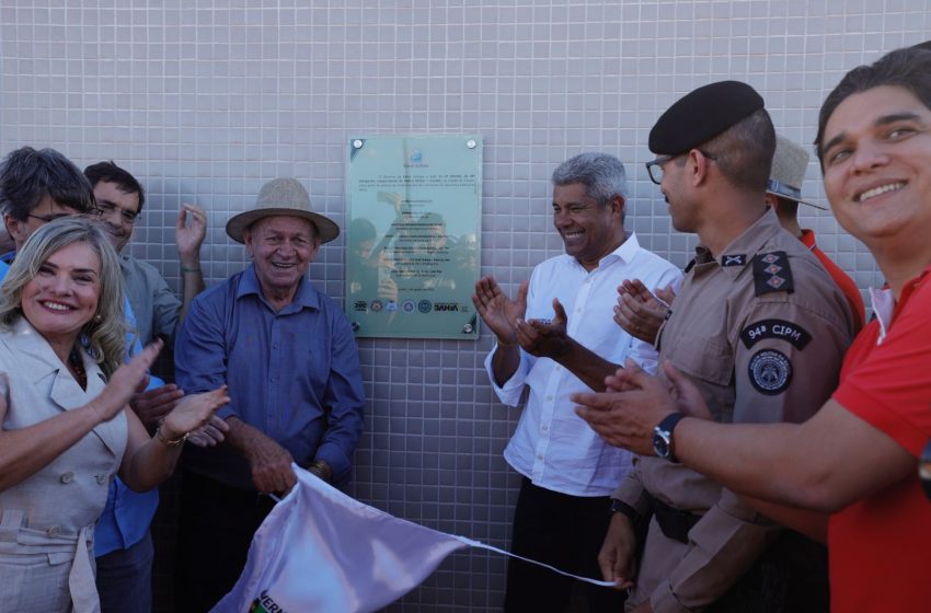Em Caculé, governador entrega obras e reforça serviços como segurança, abastecimento e mobilidade