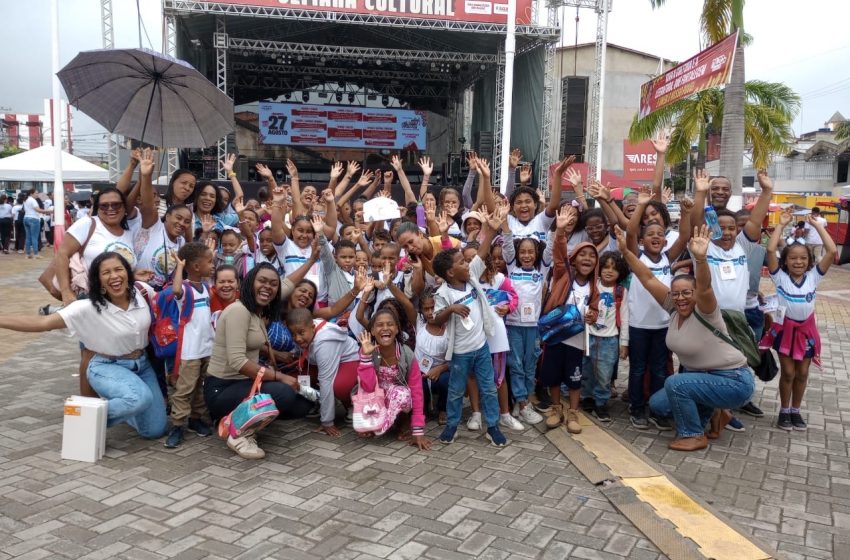 Estudantes de São Francisco do Conde vivenciam experiências literárias na FLIPASSÉ