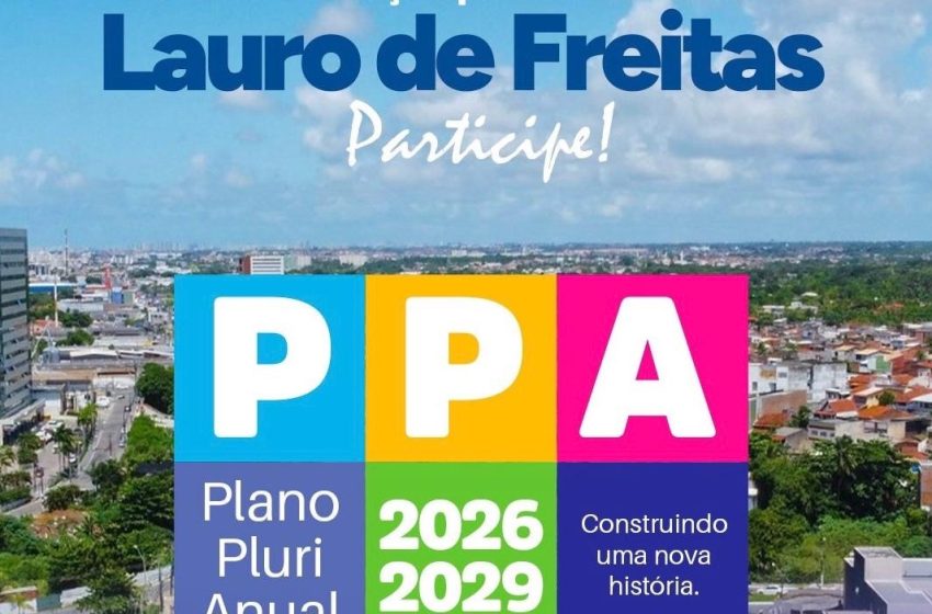 Prefeitura realiza audiência pública do PAA 2026 -2029 nesta quinta-feira (14)
