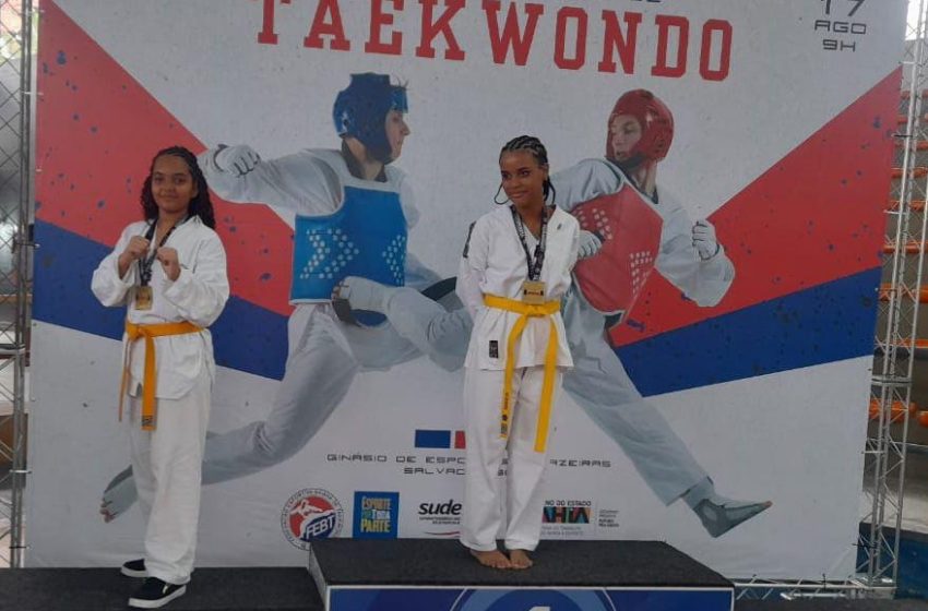 Lauro de Freitas brilha em Campeonato Baiano de Taekwondo 2025 e conquista ouro, prata e bronze