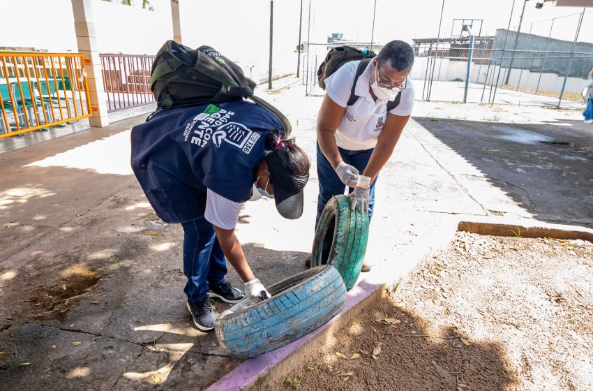 Camaçari: Escolas municipais recebem faxinaço em ação de combate ao Aedes aegypti