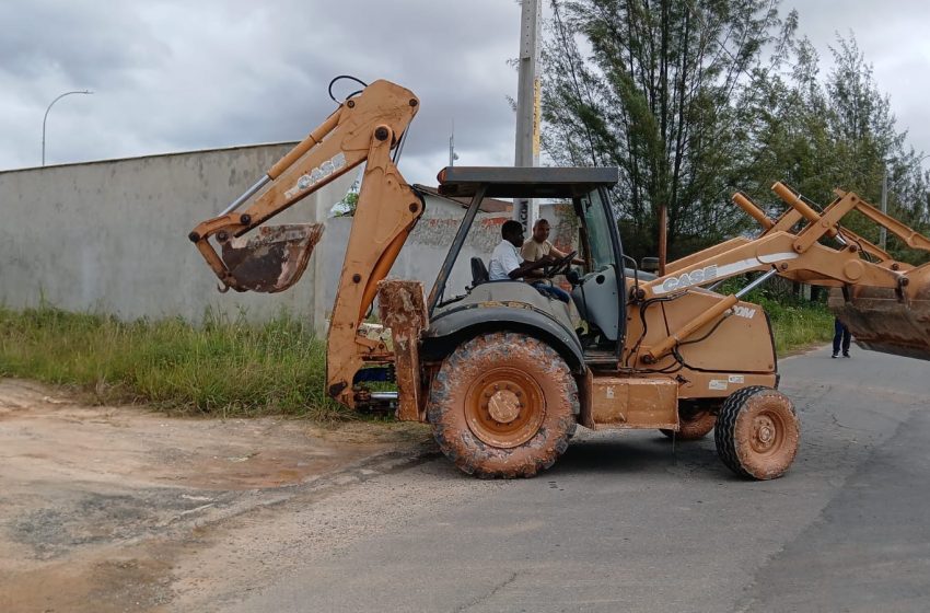 Sedur realiza demolição de ocupações irregulares no Parque Nascente do Capivara