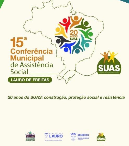 Prefeitura realiza 15º Conferência Municipal de Assistência Social nos dias 7 e 8 de agosto
