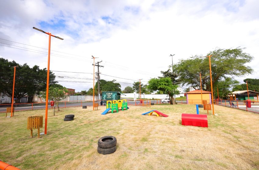 Camaçari: Com espaço PET, requalificação da Praça Arlindo da Farmácia será entregue neste sábado