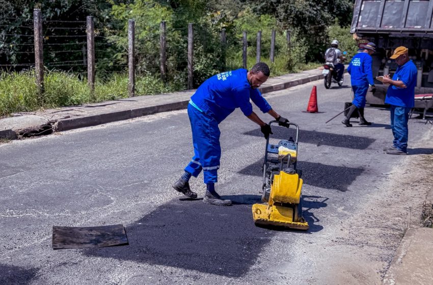 Lauro de Freitas intensifica ações de manutenção para melhorar infraestrutura e mobilidade