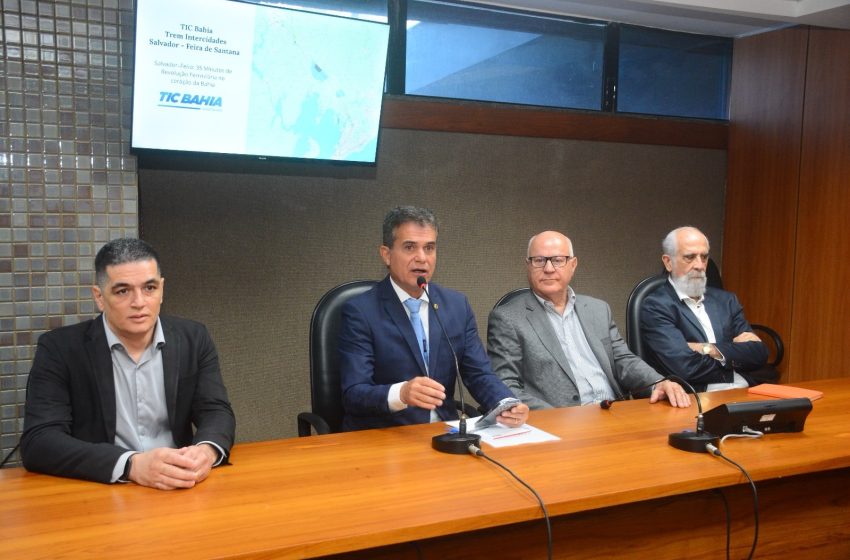 Comissão de Infraestrutura da ALBA debate projeto da ferrovia Salvador-Feira