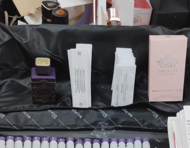 Polícia prende no Aeroporto de Salvador contrabandista com 20 canetas emagrecedoras escondidas em perfumes