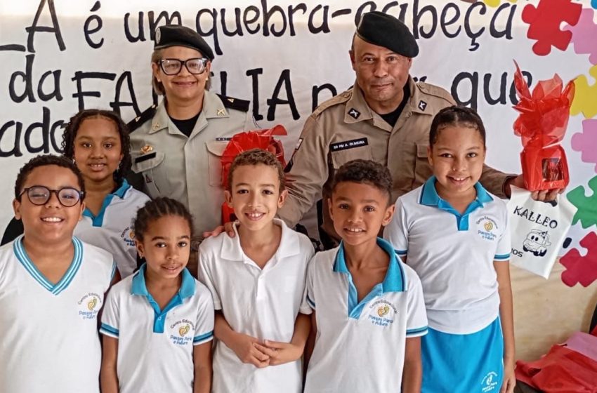 PROERD do 12º BPM é homenageado em escolas de Camaçari no Dia do Soldado