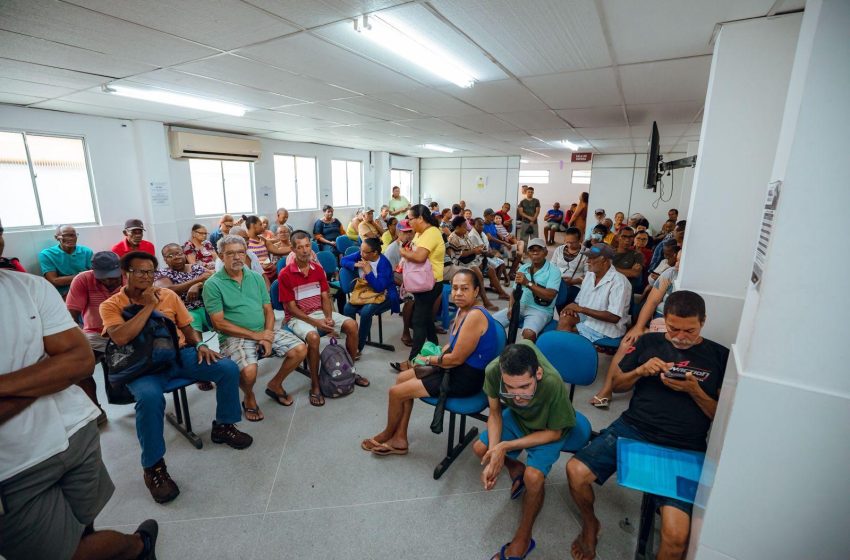 Beneficiários com o BPC bloqueado são atendidos durante mutirão neste sábado (16)