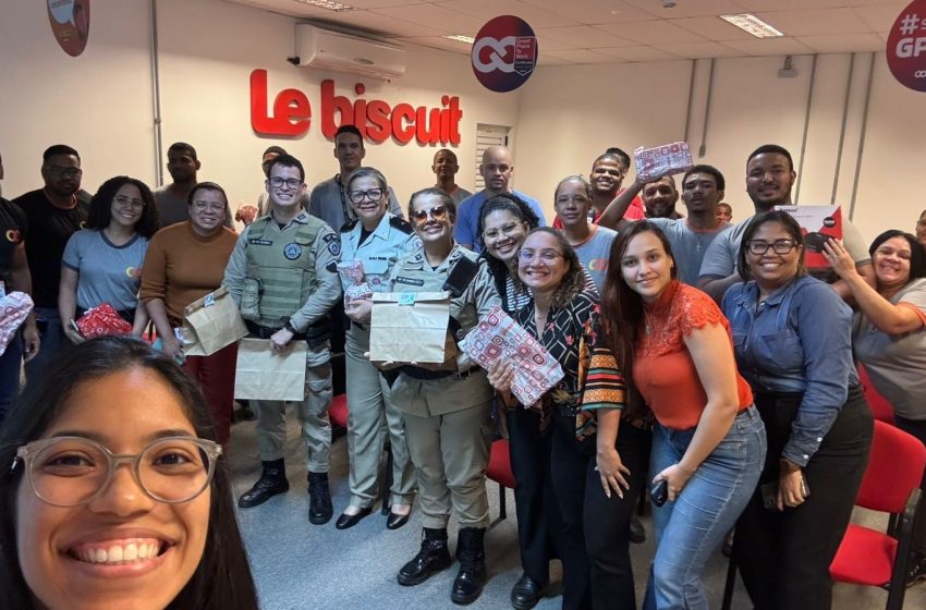 Ronda Maria da Penha promove palestra sobre assédio moral e violência doméstica para colaboradores da Lê Biscuit em Camaçari