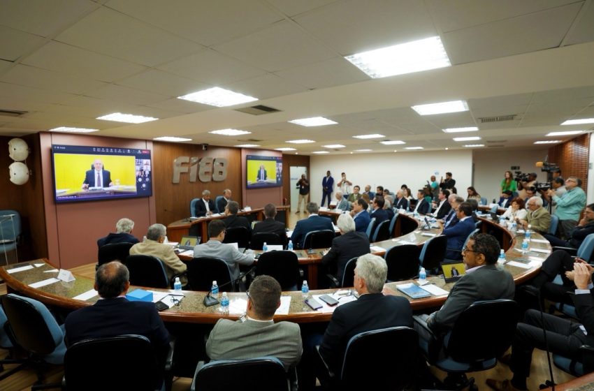 Governador e presidente da Fieb se reúnem com Alckmin e defendem retirada de produtos baianos da lista de taxação dos EUA