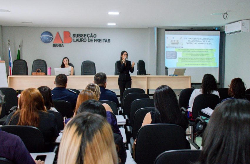 Lauro de Freitas capacita servidores sobre nova Lei de Licitações e Contratos