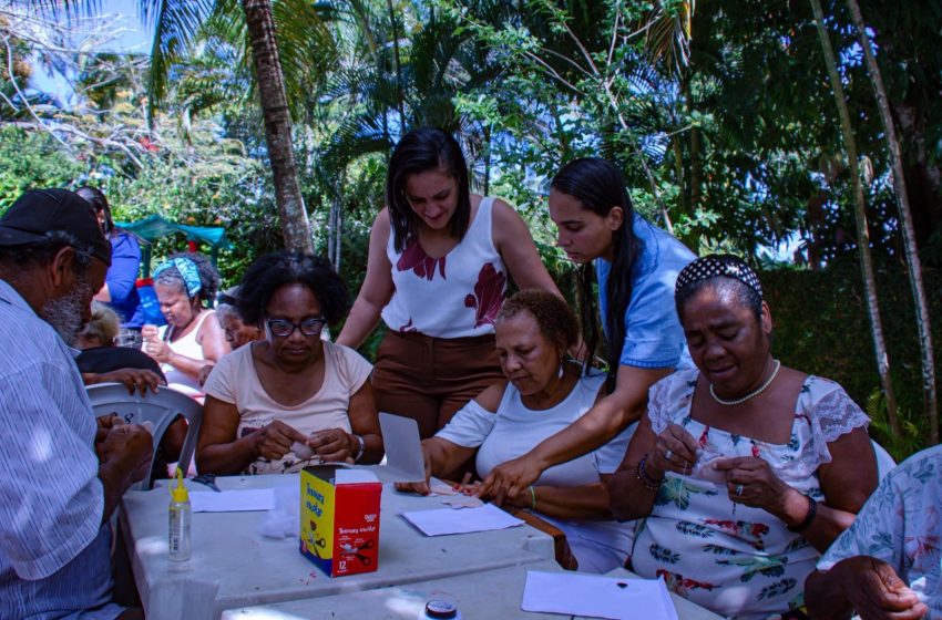 Oficina leva inclusão e bem-estar aos idosos do CRAS Caji/Caixa D’Água