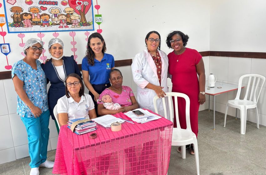Crianças de Lauro de Freitas recebem kits de higiene bucal em ação educativa