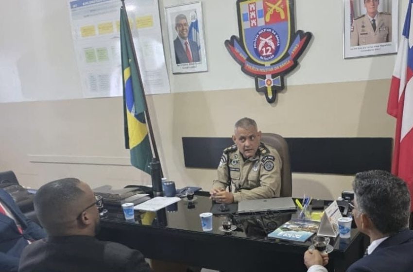 Comandante do 12º BPM e presidente da OAB-Camaçari reforçam parceria em prol da comunidade
