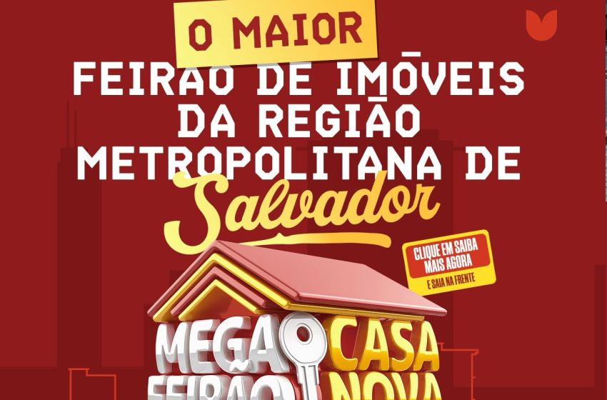 Mega Feirão Casa Nova acontece em Lauro de Freitas: adeus ao aluguel com ofertas imperdíveis de apartamentos
