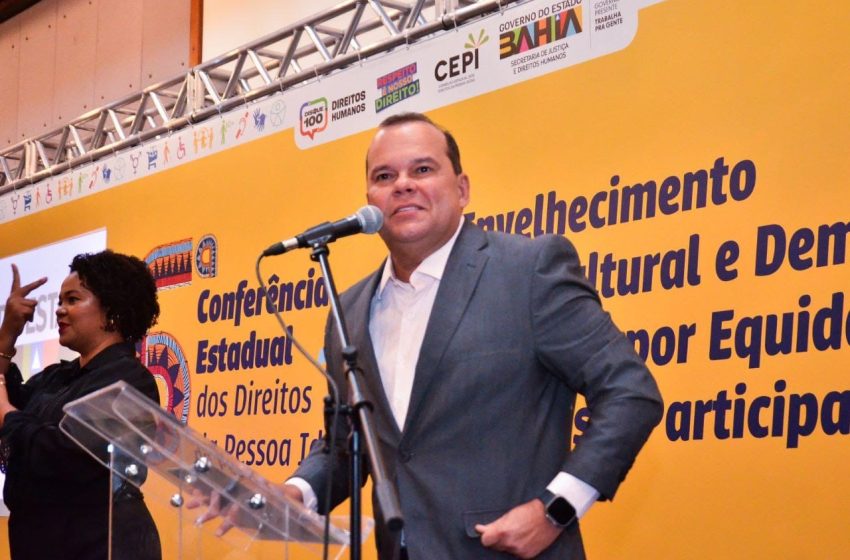 Vice-governador Geraldo Júnior participa da 6ª Conferência Estadual da Pessoa Idosa