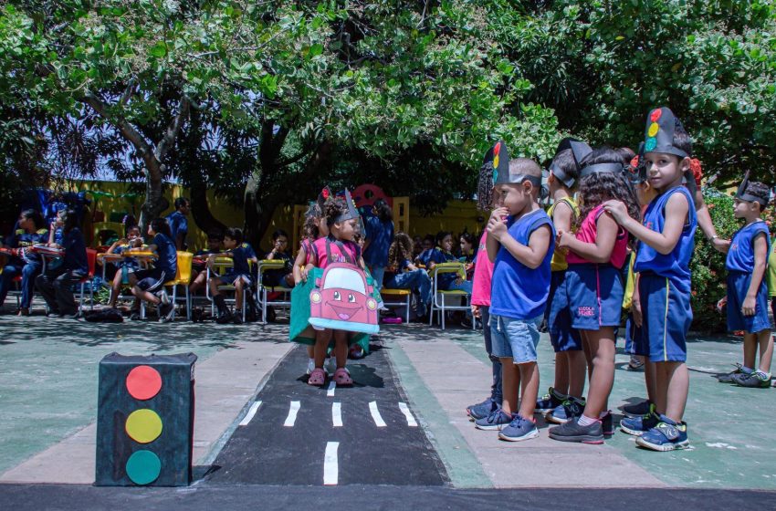 Prefeitura promove ação educativa de trânsito para crianças da rede municipal