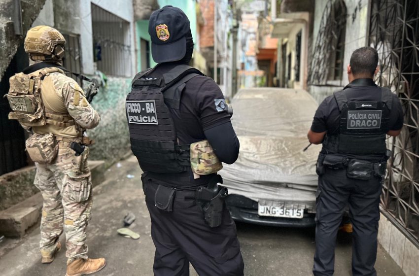 Operação Bomboniere mira esquema de tráfico de armas em Salvador