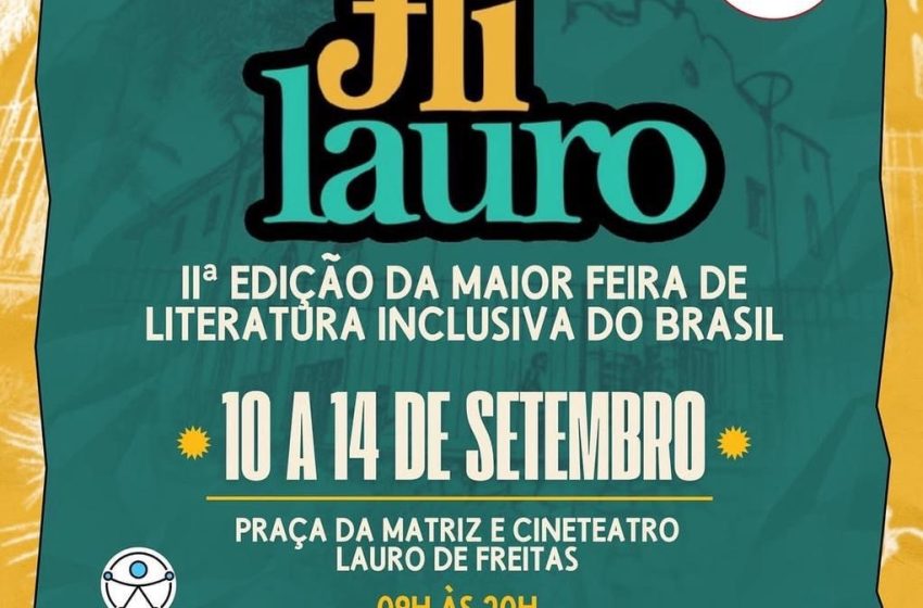 Lauro de Freitas sedia a II Edição da Maior Feira de Literatura Inclusiva do Brasil